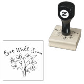 Geliebte Blume Gummistempel (Stempel)