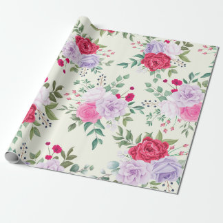 geliebte floral geschenkpapier