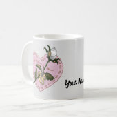 Geliebte Mine Rose Tasse (Vorderseite Links)
