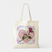 Geliebte Mini-Rose Totasche Tragetasche (Rückseite)