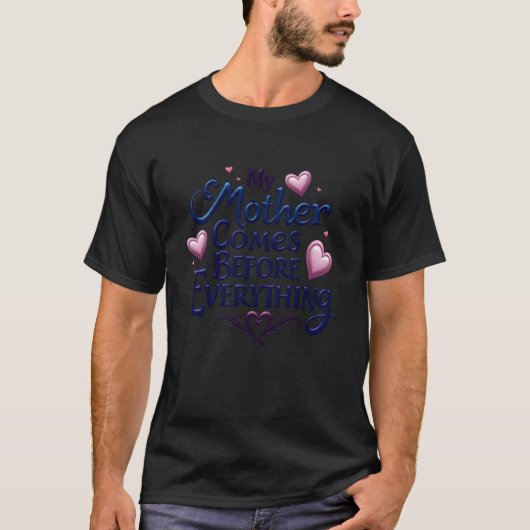 geliebte Mutter lustig T-Shirt (Vorderseite)