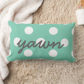 Geliebte Polka macht jede Farbe Lendenkissen (Decke)