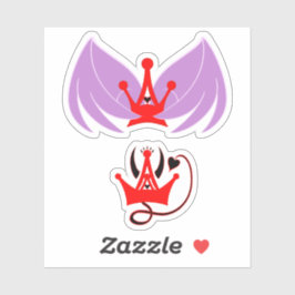 Geliebte Prinzessin der Hölle Aufkleber