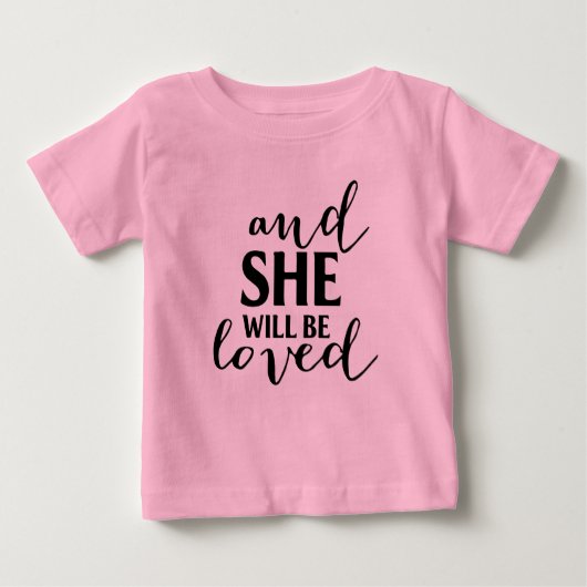 Geliebte Tutu Onsie Baby T-shirt (Vorderseite)