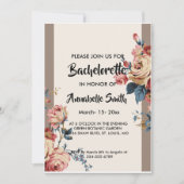 Geliebter Junggeselle Einladung (Vorderseite)