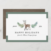 Geliebter lieb Unternehmensfeiertag Feiertagskarte (Vorne/Hinten)