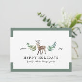 Geliebter lieb Unternehmensfeiertag Feiertagskarte (Stehend Vorderseite)