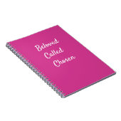 Geliebtes, als Chosen6.5" x 8.75" klassisches Note Notizblock (Rechte Seite)