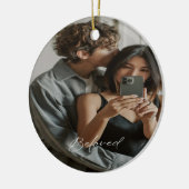 Geliebtes Drehbuch Romantische Paare Ornament (Links)