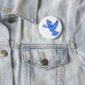 Geliebtes Kind Gottes Taube- Große Taufe Geschenk! Button (Beispiel)