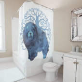 GELIEFERTE GENE KENNEN LEBENSBAUM DUSCHVORHANG (Beispiel)