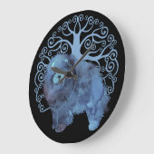 GELIEFERTE GENE KENNEN LEBENSBAUM GROßE WANDUHR (Winkel)