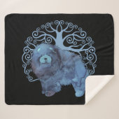 GELIEFERTE GENE KENNEN LEBENSBAUM SHERPADECKE (Vorderseite (Horizontal))