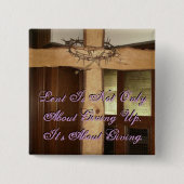 Geliehen Button (Vorderseite)