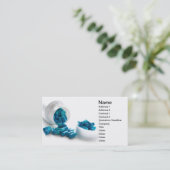 Gelkapsel Visitenkarte (Stehend Vorderseite)