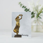 Gëlle Fra Postkarte (Stehend Vorderseite)