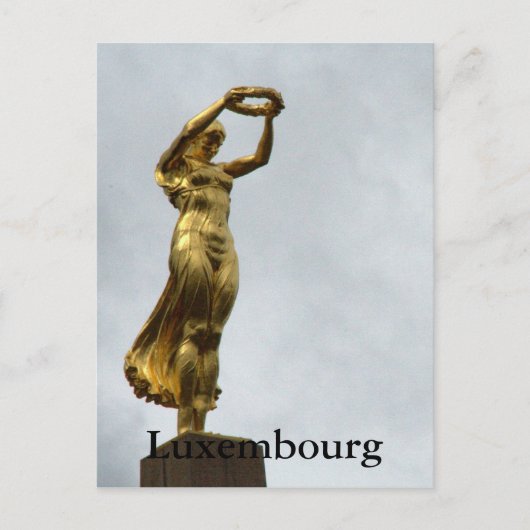 Gëlle Fra Postkarte (Vorderseite)