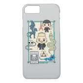 GELLERT GRINDELWALD™ & Barebone-Cartoon Case-Mate iPhone Hülle (Rückseite)