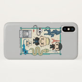 GELLERT GRINDELWALD™ & Barebone-Cartoon Case-Mate iPhone Hülle (Rückseite (Horizontal))