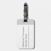 GELLERT GRINDELWALD™ & Barebone-Cartoon Gepäckanhänger (Rückseite vertikal)