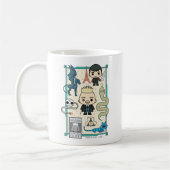 GELLERT GRINDELWALD™ & Barebone-Cartoon Kaffeetasse (Links)