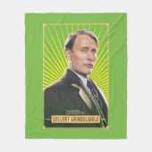 Gellert Grindelwald Character Graphic Fleecedecke (Vorderseite)