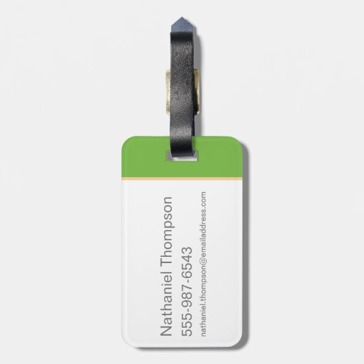 Gellert Grindelwald Character Graphic Gepäckanhänger (Rückseite vertikal)