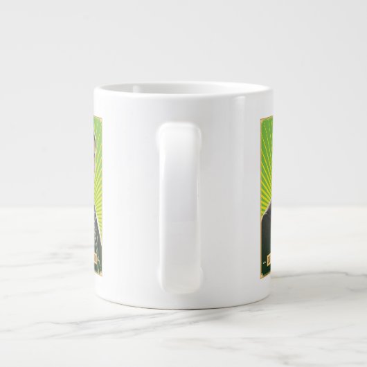 Gellert Grindelwald Character Graphic Jumbo-Tasse (Rückseite)