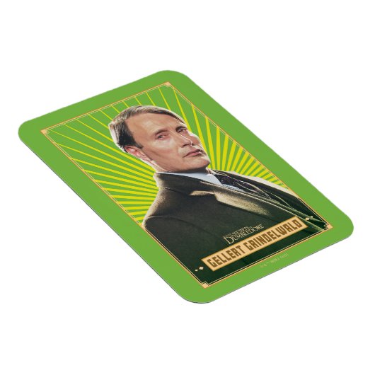 Gellert Grindelwald Character Graphic Magnet (Rechte Seite)