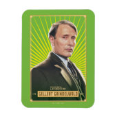 Gellert Grindelwald Character Graphic Magnet (Vertikal)