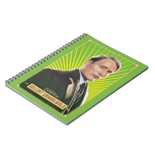 Gellert Grindelwald Character Graphic Notizblock (Linke Seite)