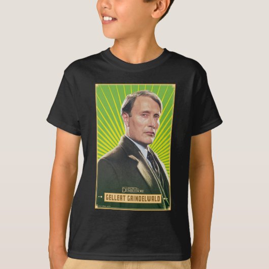 Gellert Grindelwald Character Graphic T-Shirt (Vorderseite)