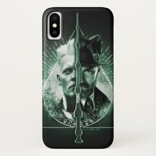 GELLERT GRINDELWALD™ gegen Dumbledore Case-Mate iPhone Hülle (Rückseite)
