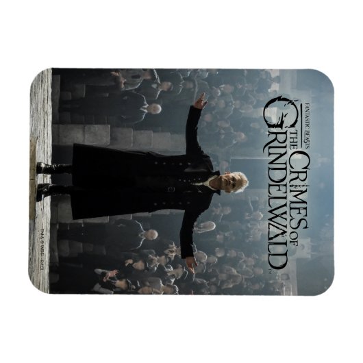GELLERT GRINDELWALD™'s Speech Foto Magnet (Horizontal)