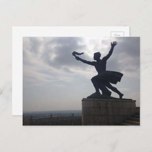 Gellert Hill Postkarte (Vorne/Hinten)