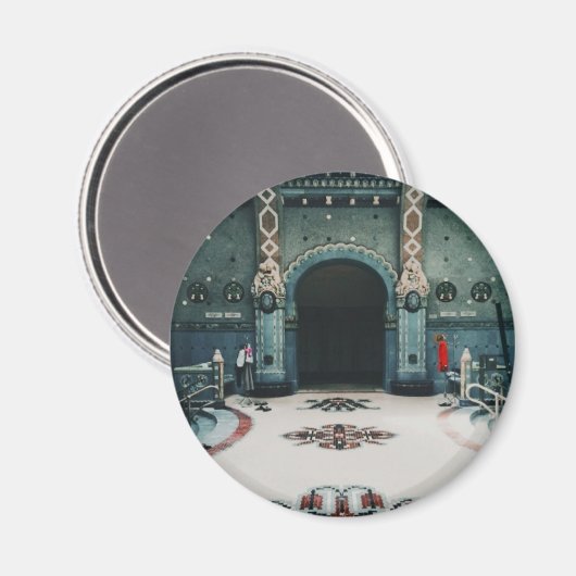 Gellért Thermal Bath - Budapest - Ungarn Magnet (Vorderseite/Rückseite)