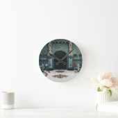 Gellért Thermal Bath - Budapest - Ungarn Runde Wanduhr (Zuhause)