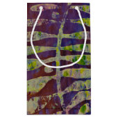 Gelli Print Stift Abstrakte Kunst Kleine Geschenktüte (Rückseite)