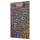 Gelli Print Stift Abstrakte Kunst Klemmbrett (Links)