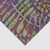 Gelli Print Stift Abstrakte Kunst Seidenpapier (Ausschnitt)