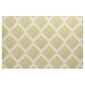 Gelli Printed Golden Blätter Stoff (Fat Quarter (45,7 x 55,9 cm))