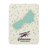Gelmersee Schweiz See Magnet (Vertikal)