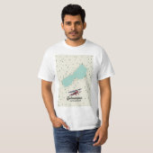Gelmersee Schweiz See T-Shirt (Vorne ganz)
