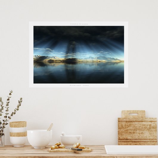 Gelobtes Land Poster (Küche)