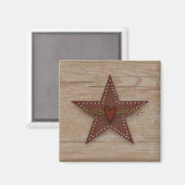 Gelocht Magnet Stern (Vorderseite/Rückseite)