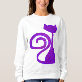 Gelockt-Schwanz Katzen-Kleidung Sweatshirt