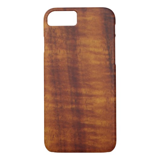 Gelockte hawaiische Koa Holz-Art Case-Mate iPhone Hülle (Rückseite)