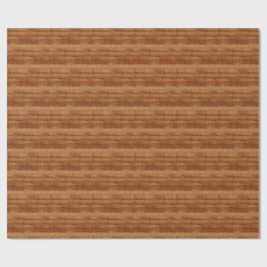 Gelockte Koa Akazien-hölzerner Korn-Blick Geschenkpapier (Flach)
