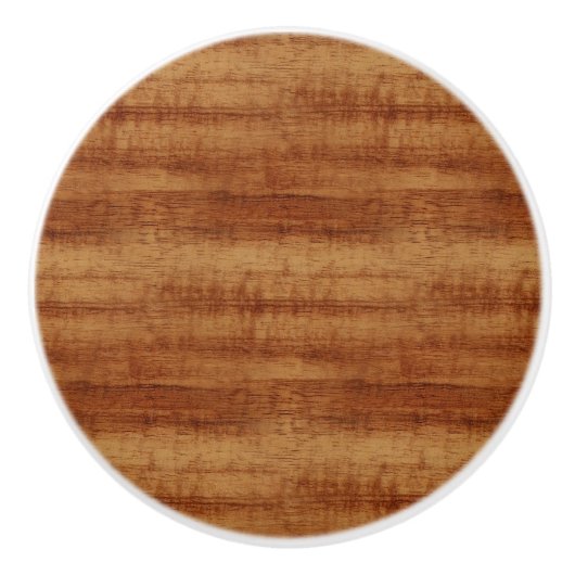 Gelockte Koa Akazien-hölzerner Korn-Blick Keramikknauf (Vorderseite)