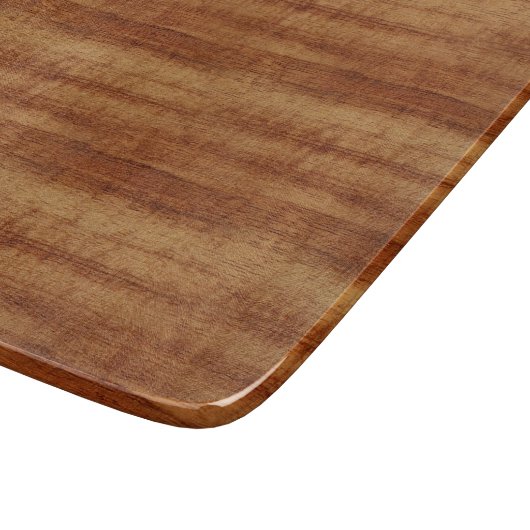 Gelockte Koa Akazien-hölzerner Korn-Blick Schneidebrett (Ecke)